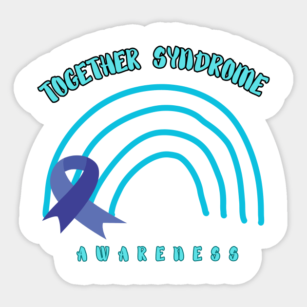 Together syndrome Awareness Sticker by Grun illustration 